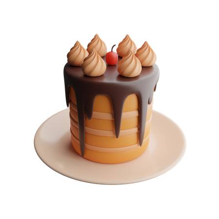 Cake  3D Icon