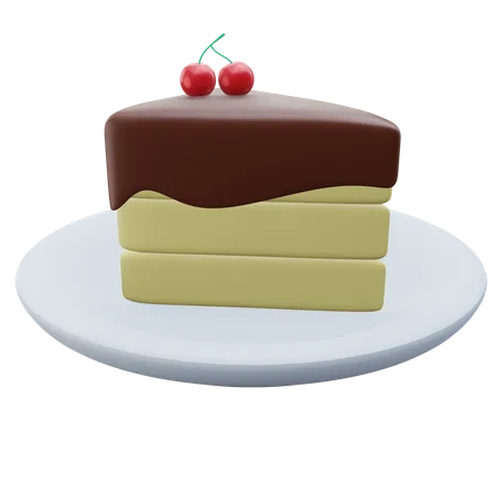 Cake  3D Icon