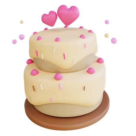 Cake  3D Icon