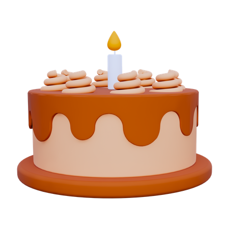 Cake  3D Icon