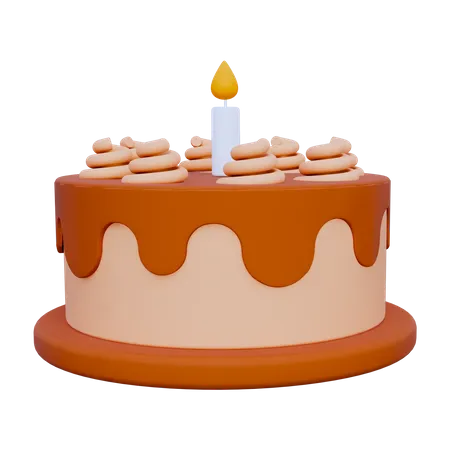 Cake  3D Icon