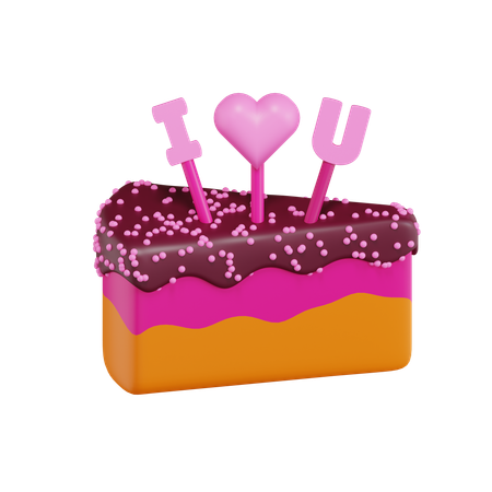 Cake  3D Icon