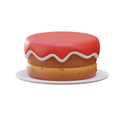 Cake  3D Icon