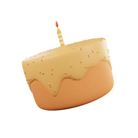 Cake  3D Icon