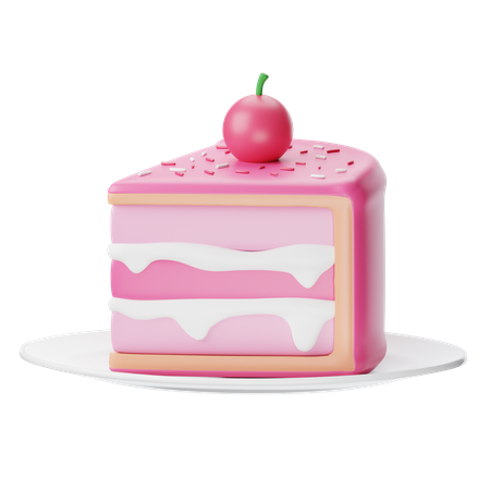 Cake  3D Icon