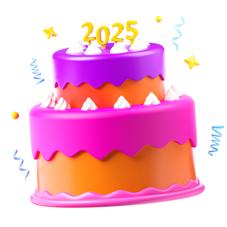 Cake  3D Icon