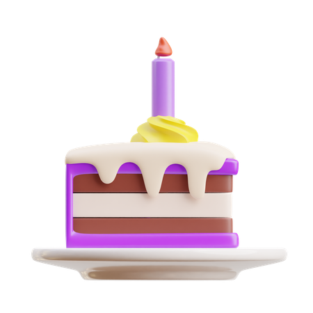 Cake  3D Icon