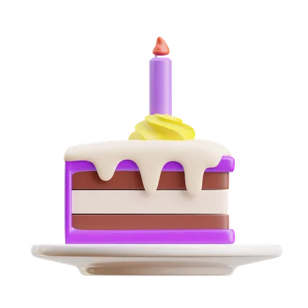 Cake  3D Icon