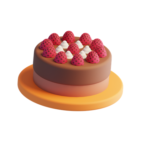 Cake  3D Icon