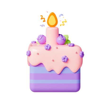 Cake  3D Icon