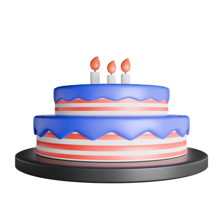 Cake  3D Icon