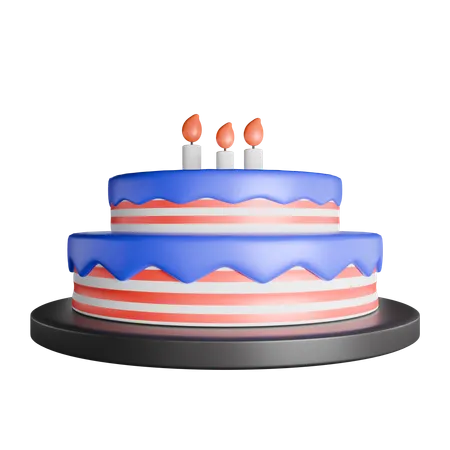 Cake  3D Icon