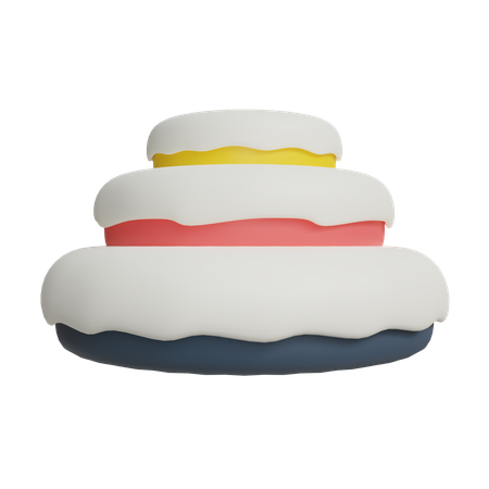 Cake  3D Icon