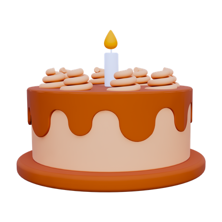 Cake  3D Icon