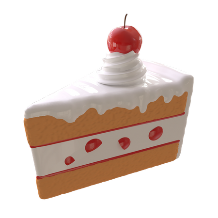 Cake  3D Illustration