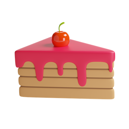 Cake  3D Illustration