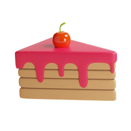 Cake  3D Illustration