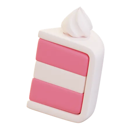 Cake Piece  3D Icon