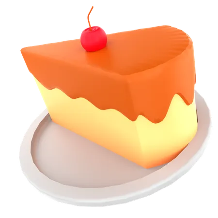 Cake Piece  3D Icon