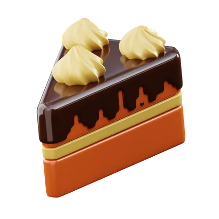 Cake Slice Food 3 D Icon 3D Icon