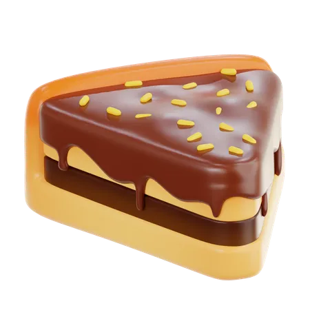 Cake Slice  3D Icon