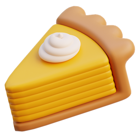 Cake Slice  3D Icon