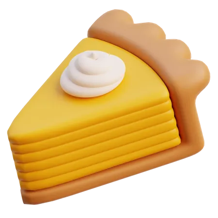 Cake Slice  3D Icon