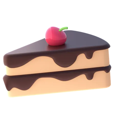 Cake Slice  3D Icon