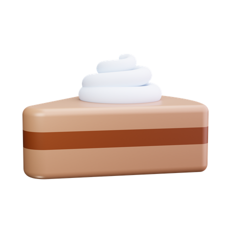 Cake Slice  3D Icon