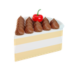 cake slice 3d model