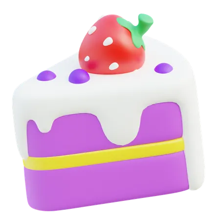 Cake Slices  3D Icon