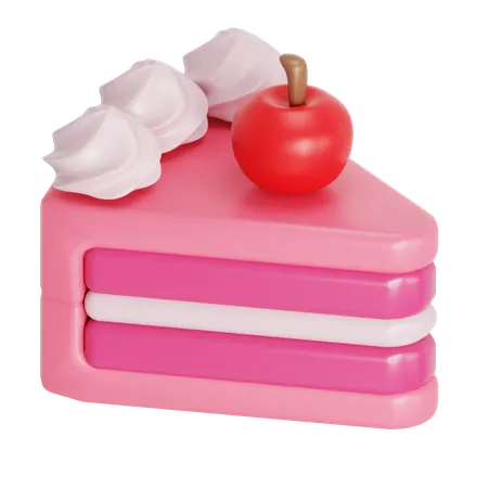 Cake slices  3D Icon