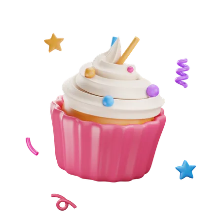 Cake Topper  3D Icon