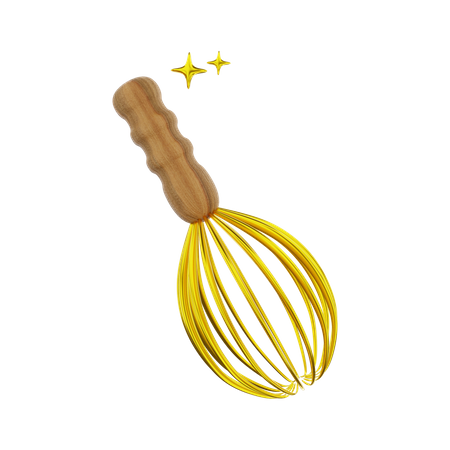 Cake Whisk  3D Illustration