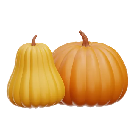 Calabaza  3D Icon