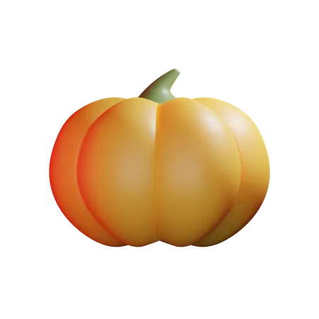 Calabaza  3D Illustration