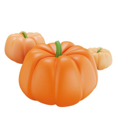 Calabaza  3D Illustration