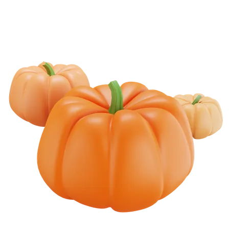 Calabaza  3D Illustration