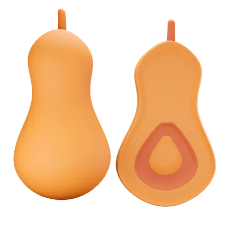 Calabaza  3D Illustration