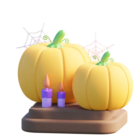 Calabaza  3D Icon