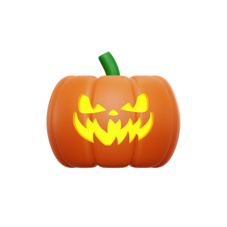 Calabaza aterradora  3D Icon