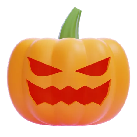 Calabaza aterradora  3D Icon