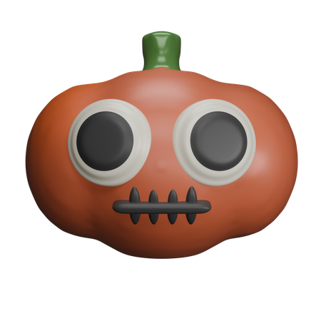 Calabaza aterradora  3D Icon