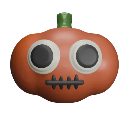 Calabaza aterradora  3D Icon