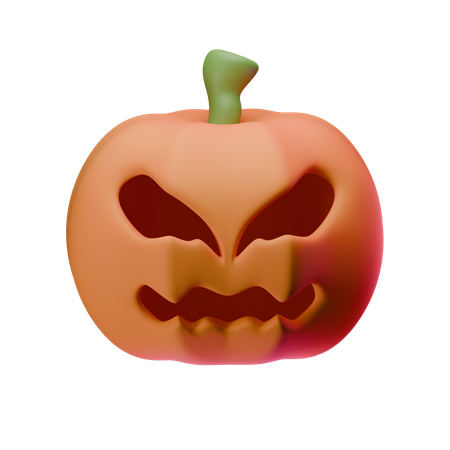 Calabaza aterradora  3D Icon