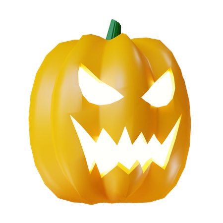 Calabaza aterradora  3D Icon