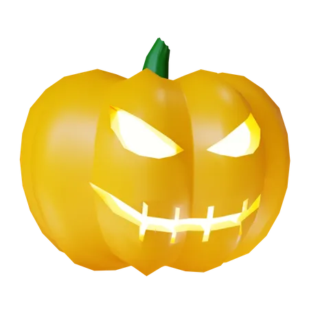 Calabaza aterradora  3D Icon