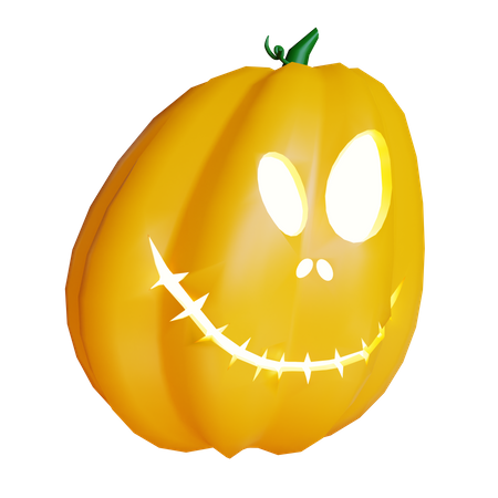 Calabaza aterradora  3D Icon