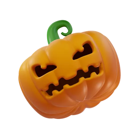 Calabaza aterradora  3D Icon