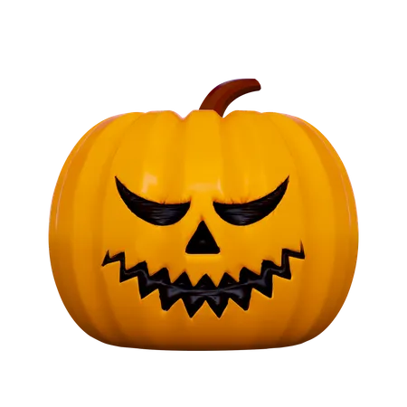 Calabaza aterradora  3D Icon